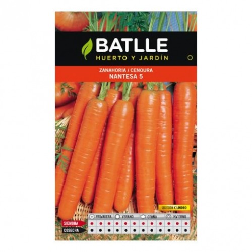 BATLLE SOBRES HORT.ZANAHORIA NANTESA C/10 BATLLE